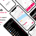 Driver & Rider Taxi Booking Flutter UI