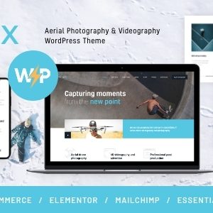 DroneX | Aerial Photography & Videography WordPress Theme