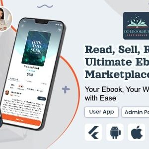 DT-EBookHub: Multivendor Ebook Selling Platform - Flutter App for Android & iOS | Admin & Author Pan