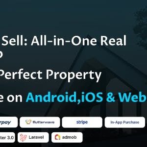 DTBroker: Real Estate Property Buy-Rent-Sell Flutter Android-iOS-Web Apps with Laravel Admin Panel
