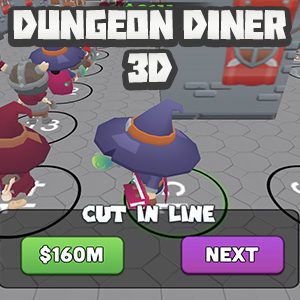 Dungeon Diner 3D – HTML5 Game – C3P