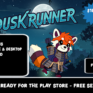 Dusk Runner - Construct 3 Game (HTML5, AdMob, C3P)