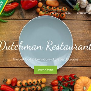DUTCHMAN - Responsive Restaurant Website Template
