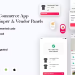 E-Mall: Multivendor, Multi stores Flutter Ecommerce Application with Laravel Panel