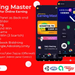 Earning Master - Android Rewards Earning App With Admin Panel