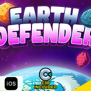 Earth Defender HTML5 Construct 3 Game