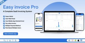 Easy invoice pro saas invoicing system ionic laravel web and mobile app.jpg
