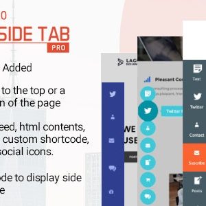 Easy Side Tab Pro - Responsive Floating Tab