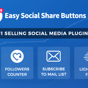 Easy Social Share Buttons For Wordpress