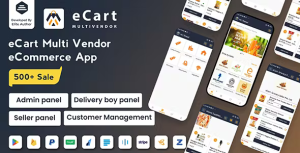 Ecart multi vendor ecommerce system codermarket.png