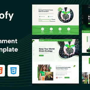 Echofy – Environment, Ecology & Solar Energy HTML5 Template