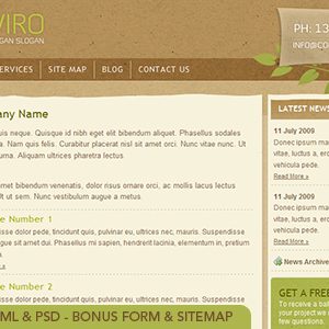Eco Enviro - HTML