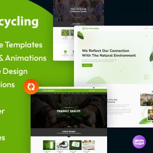 Eco Recycling - A Multipurpose HTML Template