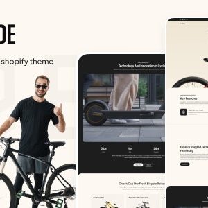 Ecoride | EV Bike Single Product Shopify Theme