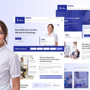 Edan - Human Psychology & Consultant Elementor Template Kit