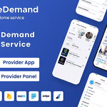 eDemand - Multi Vendor On Demand Handy Services, Handyman with Flutter App & Admin panel