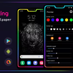 Edge Lighting - Border light - Borderlight live wallpaper - Edge lighting color - Android App