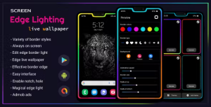 Edge lighting border light borderlight live wallpaper edge lighting.png