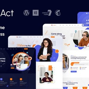 EduAct - Education & Courses WordPress Theme