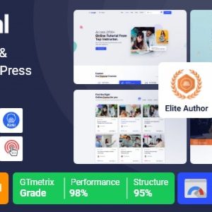 Educal – Online Courses & Education WordPress Theme