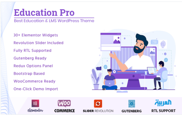 Education Pro - Best Education and LMS WordPress Theme - Image 1