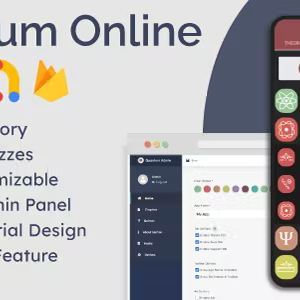 Educational App (Theory & Quizzes) + Admin Panel