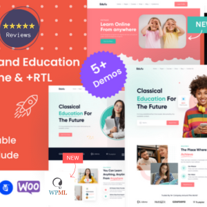 Edufu - Education & Online Courses WordPress Theme