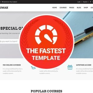Edumax - Education Univeristy & Online Courses. WordPress Theme