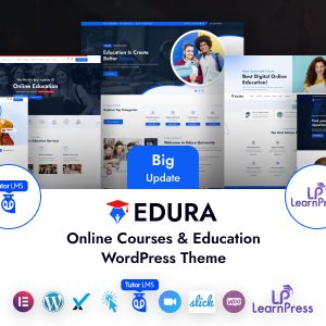Edura – Online Courses & Education WordPress Theme