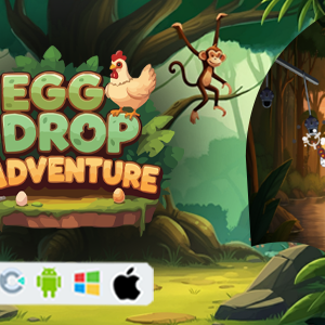 Egg Drop Adventure - Construct 3 Game (HTML5, AdMob, C3P)