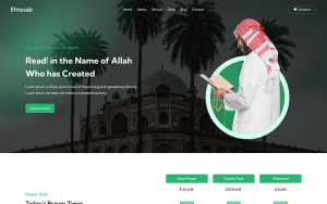 Ehtesab islamic centre and mosque wordpress theme.png