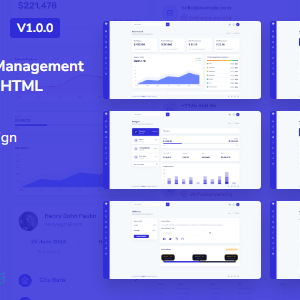 Ekash - Personal Finance Management Admin Dashboard HTML Template