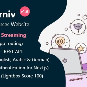 eLearniv - React Next.js 14 Learning Management System