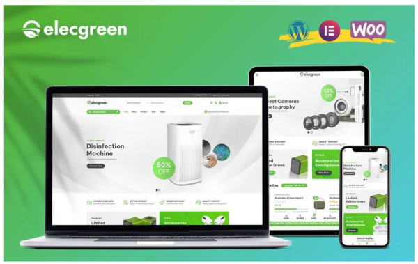 Elecgreen - Electronic Multipurpose WooCommerce Theme - Image 1