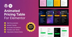 Elementor animated pricing table widget gplpixel.jpg