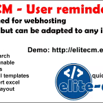 Elite-CM - User reminder tool (v.2.1)