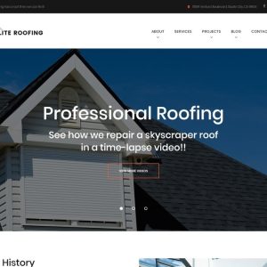 Elite Roofing Company WordPress Theme