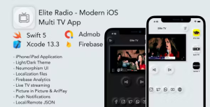 Elite tv modern ios multi tv app codermarket.png