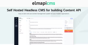 Elmapicms headless cms for building content api codermarket.png