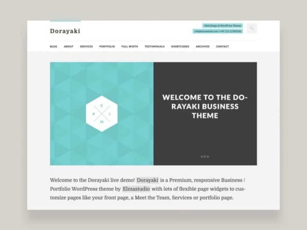 Elmastudio Dorayaki WordPress Theme - Image 1
