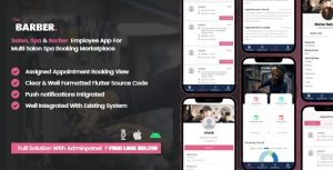 Employe app multi salon spa barber appointment booking system codermarket.jpeg