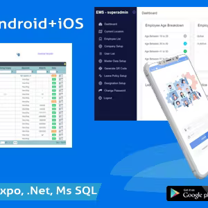 Employee Attendance Tracker (admin panel + employee mobile app) - EMS