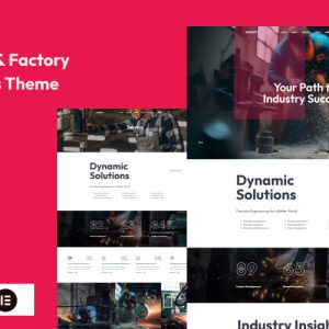 Endsty - Industrial & Factory Wordpress Theme