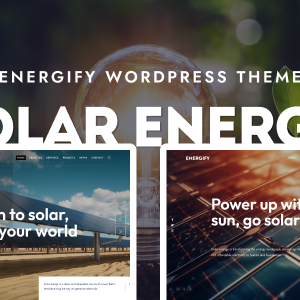 Energify - Solar & Renewable Energy WordPress Theme