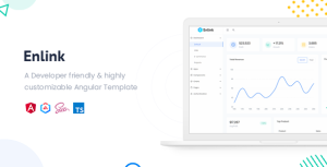 Enlink angular 14 admin template gplpixel.png
