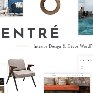 Entré - An Elegant Interior Design and Décor WordPress Theme