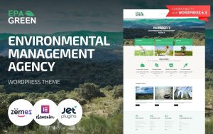Epa green environmental responsive wordpress theme.jpg