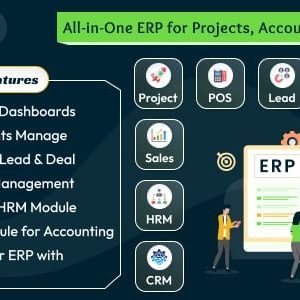 ERPGo SaaS - All In One Business ERP With Project, Account, HRM, CRM & POS