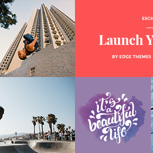 Escher - Blog Theme