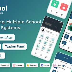 eSchool SaaS - School Management System with Student | Parents Flutter App | Laravel Admin